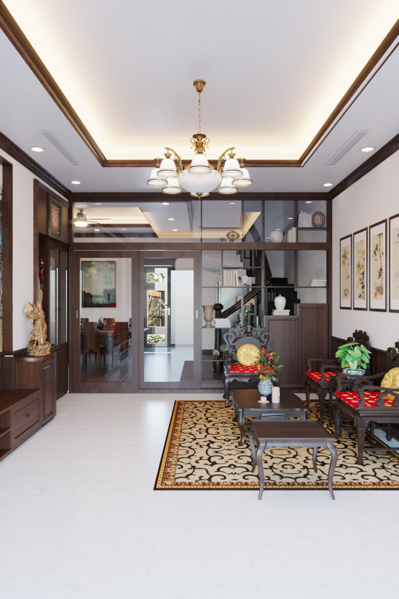 Biệt Thự Phong cách Á Đông Anh Kháng Tại Đông Anh