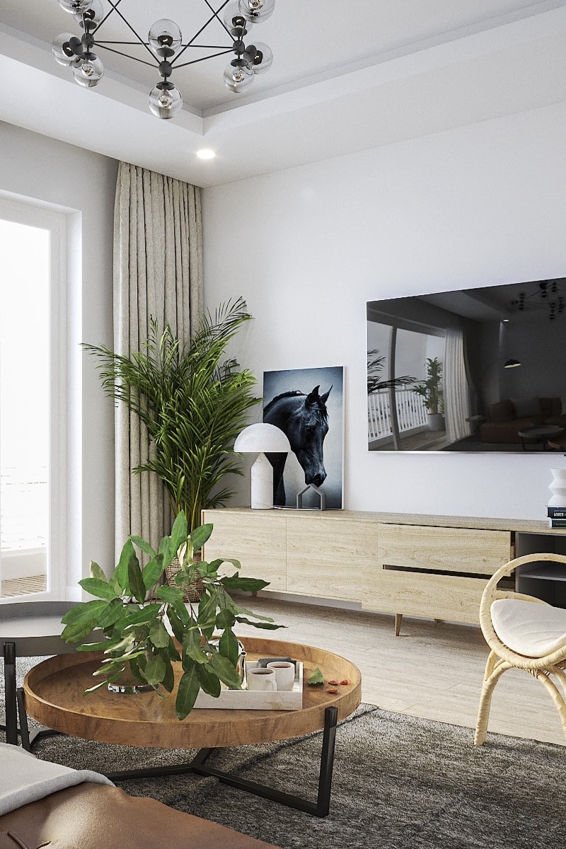 Căn hộ 125m2 phong cách Scandinavia