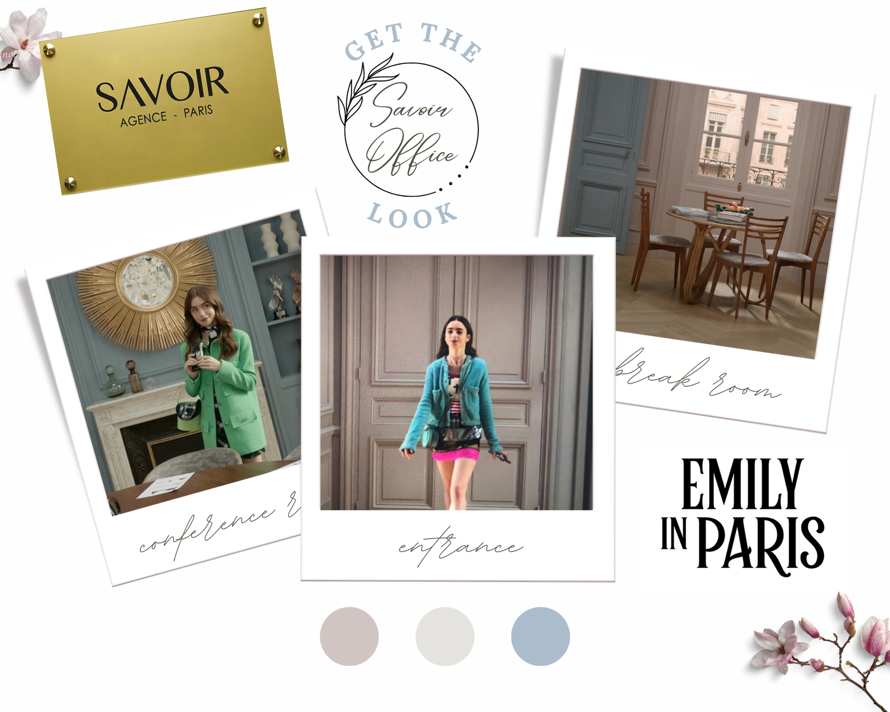 NGUỒN CẢM HỨNG EUROPEAN CHIC TỪ EMILY IN PARIS - VĂN PHÒNG SAVOIR 