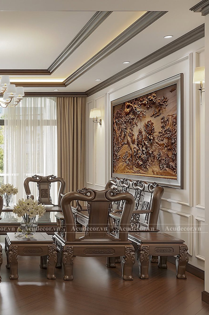 THIẾT KẾ NỘI THẤT NHÀ LIỀN KỀ CHÚ THÀNH VIỆT TRÌ