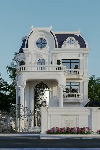 Kiệt Tác Biệt Thự Tân Cổ Điển Tại Phú Thọ thiết kế từ HomeID